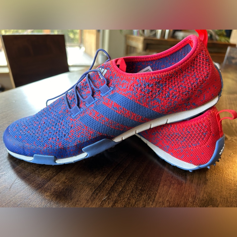 Adidas lightweight mesh spikeless golf shoes